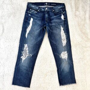 7 For All Mankind Crop Jeans